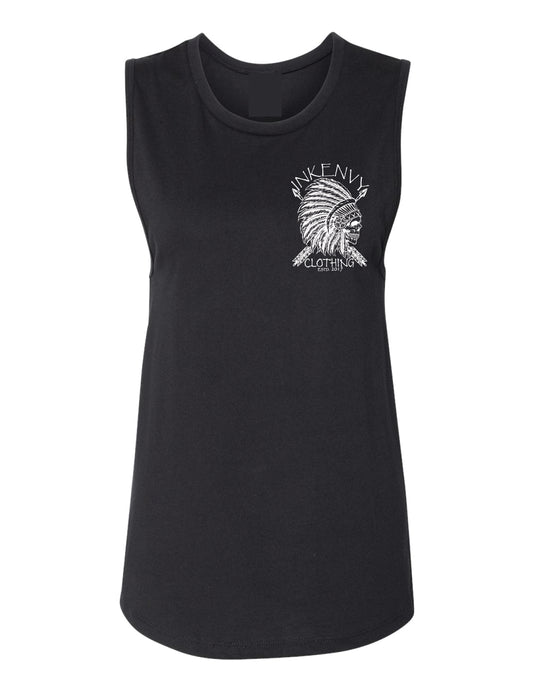 Chief Muscle tank top (Womens)