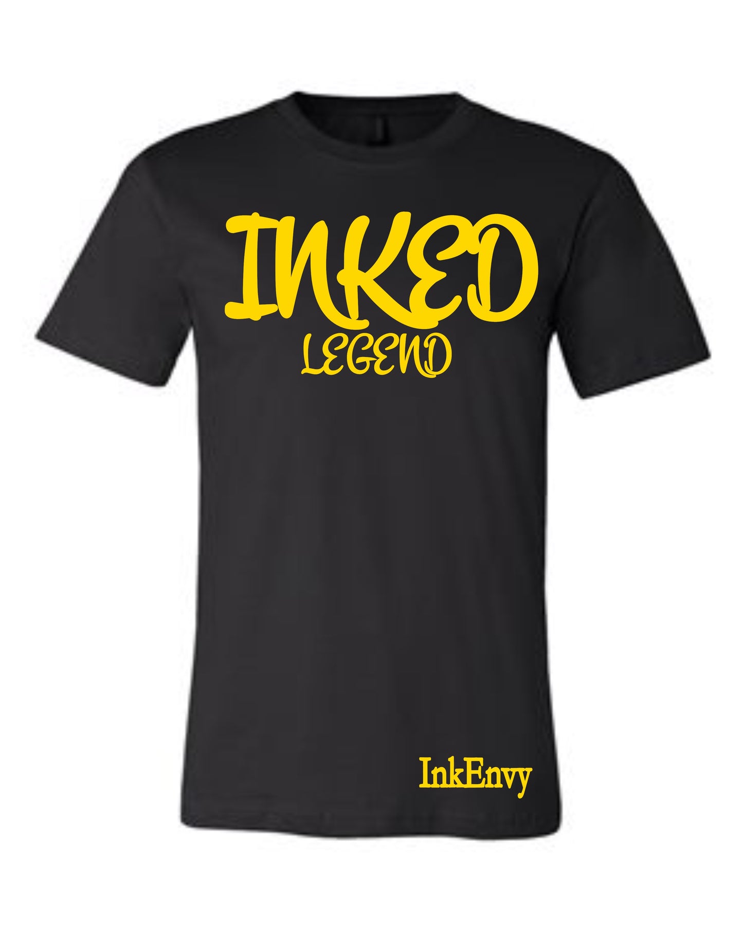 Inked Legend Gold and Black Tee I Premium Tee