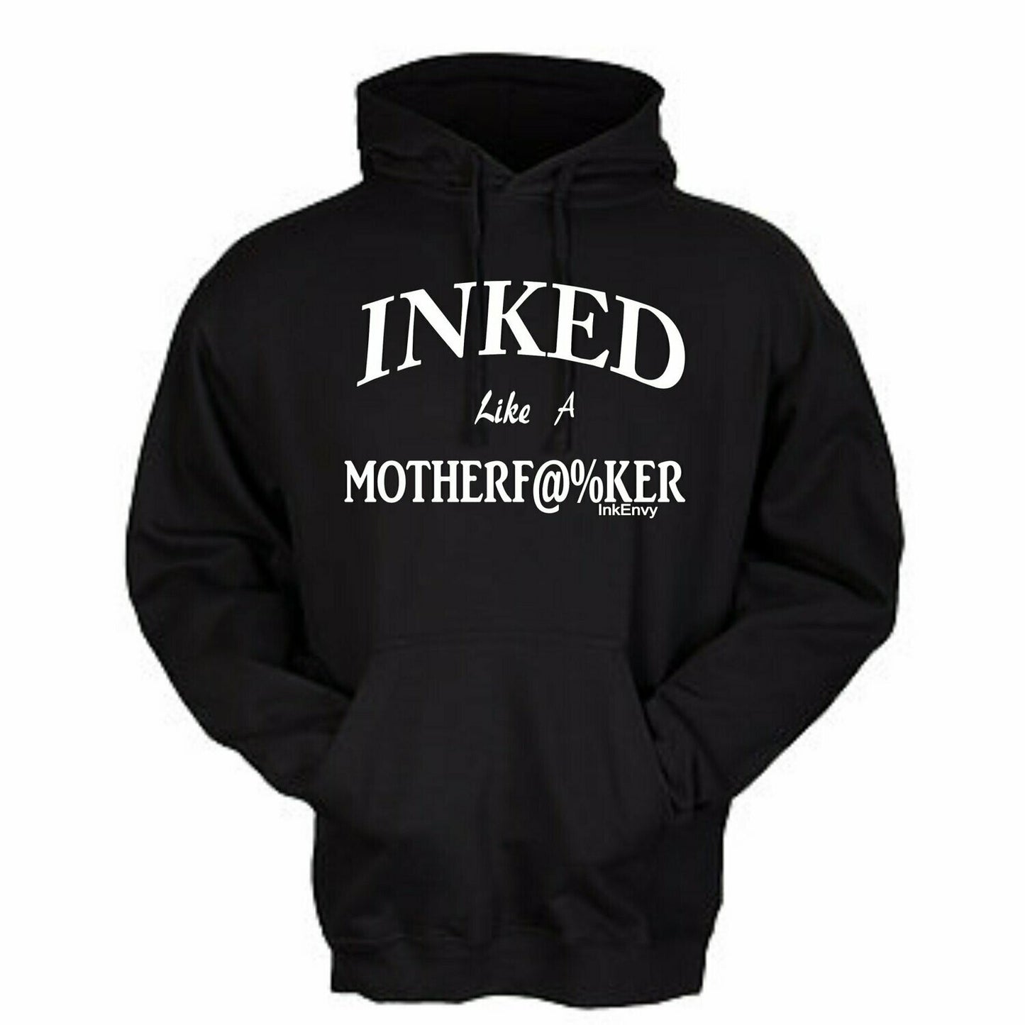 Inked like a MFer Black Midweight Hoodie